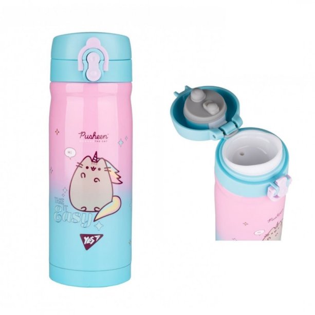 Шкільний термос для води Yes Pusheen, 350 мл