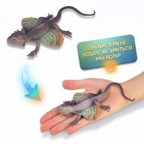 Іграшка-антистрес YabbaDabba Ящірка, змінює колір, у дисплей-боксі, 20-21-24 см