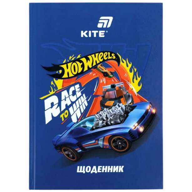 Шкільний щоденник у твердій обкладинці Hot Wheels Хот Віллс