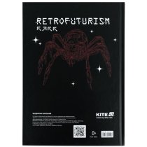 Щоденник для школи Red Anime тверда обкладинка, А5, червоний дизайн