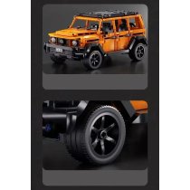 Конструктор джип Mercedes-Benz Гелик, 1007 деталей, оранжевый, масштаб 1:14, Technic