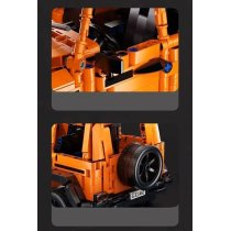 Конструктор джип Mercedes-Benz Гелик, 1007 деталей, оранжевый, масштаб 1:14, Technic
