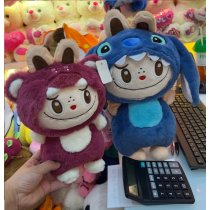 Детская мягкая игрушка Labubu Лабабу 33 см, микс разных видов в пакете