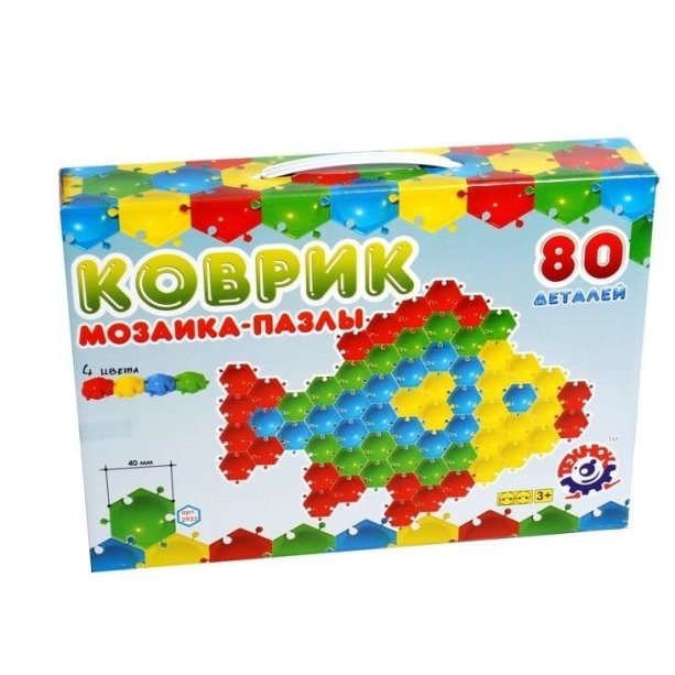 Детская игрушка мозаика пазлы Коврик тм ТехноК KM2933T