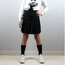 Юбка тенниска черная для девочки тм BossKids 2103чор