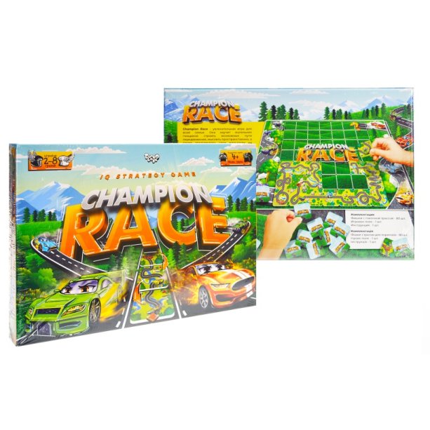 Настольная развлекательная игра Champion Race тм Danko Toys KMG-CR-01-01