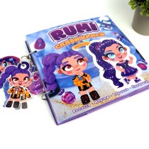 Дитяча гра Альбом-книжка на липучках Румі / K-POP Demon Hunters
