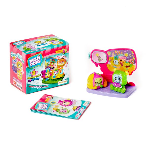 Набор фигурок Moji Pops S2 – Коробочка приключений 2 фигурки, сцена PMP2D612IN00