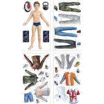 Набор-одевалка Fashion look, Boy 10100626У