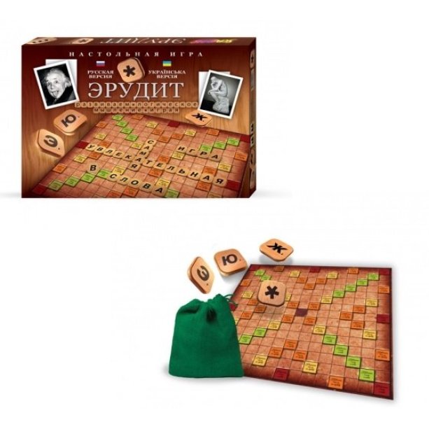 Настольная игра Эрудит рус.  DT G4-UA