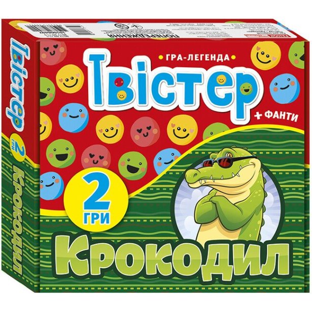 Игра-легенда Твистер + крокодил 10100649У