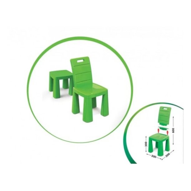 Детский Стул-табурет зеленый Doloni -Toys  KM04690/2