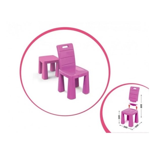 Детский Стул-табурет фиолетовый Doloni -Toys  KM04690/3