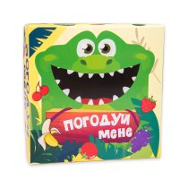 Настільна гра Strateg Корми мене - крокодил розвиваюча, українська мова
