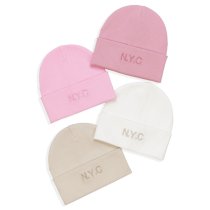 Мягкая хлопковая  шапочка бини N.Y.C для девочек размер 48-50
