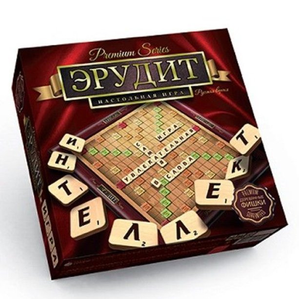 Настольная игра Эрудит Premium Danko Toys KMG-ER-U-01