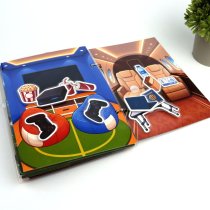 Інтерактивна гра на липучках Книга-альбом Футбол спортивна розвиваюча гра