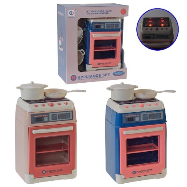 Игрушка Плита микс 2 цвета, свет, звук коробка 17*20*9,5см KMYH129-7C/7S