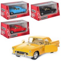 Машина металл Ford Thunderbird 1955 в кор. 16*8,5*7,5 см KMKT5319W