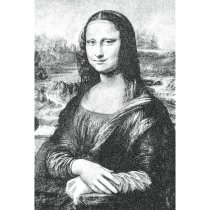 Интерьерные пазлы 500 элементов Trefl Art Мона Лиза Леонардо да Винчи: художественная настольная игра-мозаика, в коробке