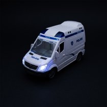 Інтерактивна машина Police з парою та звуковими ефектами дитяча спецтехніка