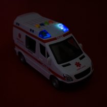 Іграшковий автомобіль Швидка допомога зі світловими та звуковими ефектами