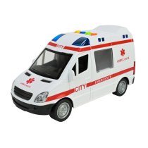 Іграшковий автомобіль Швидка допомога зі світловими та звуковими ефектами