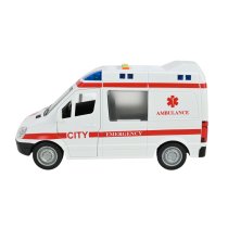 Іграшковий автомобіль Швидка допомога зі світловими та звуковими ефектами