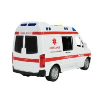 Іграшковий автомобіль Швидка допомога зі світловими та звуковими ефектами