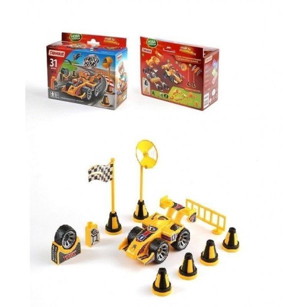 Игрушка Конструктор Автоклуб Формула 1 для детей KM71207