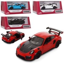 Модель легковая машинка Porsche 911 GT2 RS металлическая инерционная открываются двери  KMKT5408W