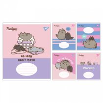 Зошит учнівський Yes, формат А5, 12 аркушів, лінія, дизайн Pusheen The Cat, шкільний