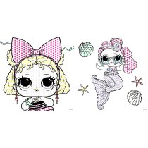 Детская водная раскраска L.O.L. Surprise Mermaid для девочек
