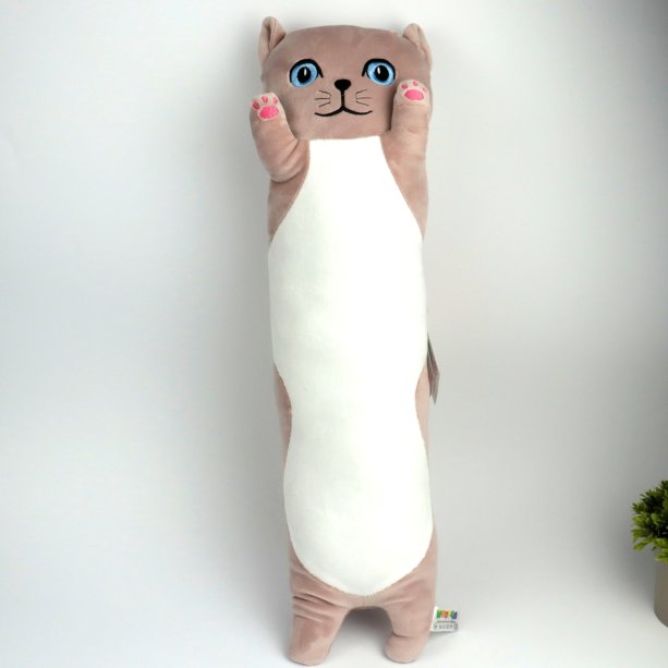 Мягкая игрушка котик Боня обнимашка 54 см 002175-42