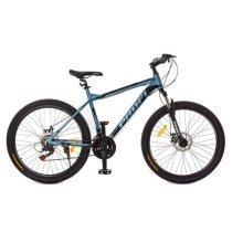 Велосипед: 26 дюймів, алюмінієва рама, SHIMANO 21SP, алюміній DB, темно-бірюзовий