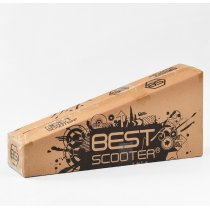 Дитячий смокат MAXI Best Scooter 4 колеса PU, світло, трубка керма алюміній, d коліс 12 см