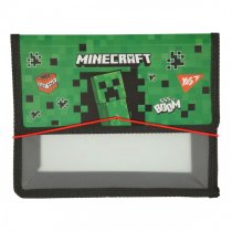 Папка для тетрадей YES Minecraft, пластиковая, формат B5, на резинке, для школы