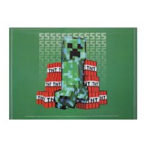 Папка на кнопке YES А4, серия Minecraft Creeper, надежная защита документов