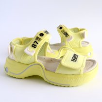 Дитячі босоніжки для дівчинки лимонного кольору тм Том.м (35-39)
