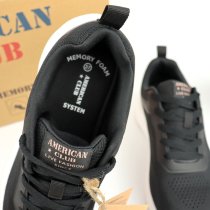 Подростковые кроссовки American Club: стильная серая модель из качественного текстиля на шнуровке