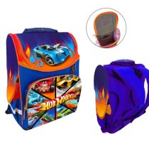 Школьный ранец-короб Space Hot Wheels, каркасный, эргономичная конструкция, 34х26х15 см.