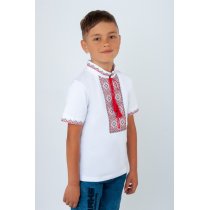 Вышиванка для мальчика короткий рукав Авекс