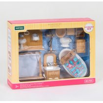 Игрушка Набор мебели Счастливая семья Sylvanian Families, мебель для ванной, аксессуары T 03