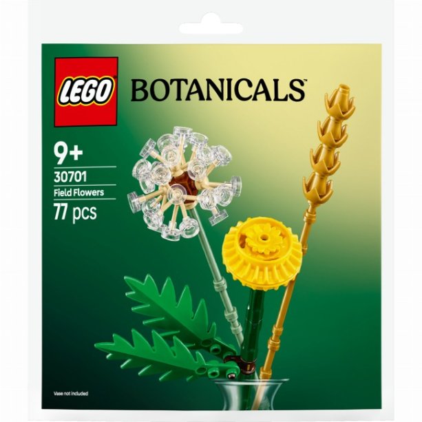 Конструктор LEGO Полевые цветы, декоративные фигурки и элементы для сборки и игры