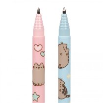 Ручка гелевая YES Pusheen Пиши-стирай, 0.5 мм, синяя, для письма