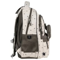 Рюкзак GoPack Education Beige Polka Dots, для школы, удобный дизайн