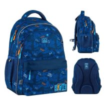 Школьный рюкзак GoPack Education Crazy Skate, для мальчика, эргономичный