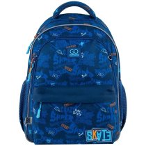 Школьный рюкзак GoPack Education Crazy Skate, для мальчика, эргономичный