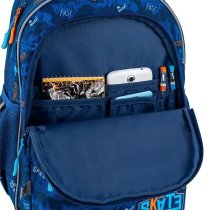 Школьный рюкзак GoPack Education Crazy Skate, для мальчика, эргономичный
