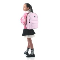 Рюкзак розовый городской GoPack Education Teens, для подростков, универсальный